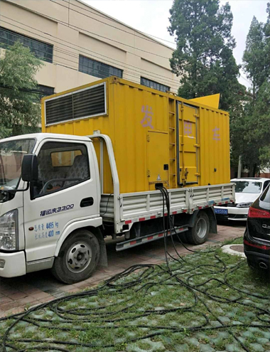 北仑发电车出租-柴油发电机组排烟系统设计要求及其考虑因素